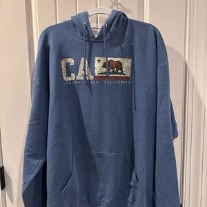 Jerzees Blue CAL Hoodie